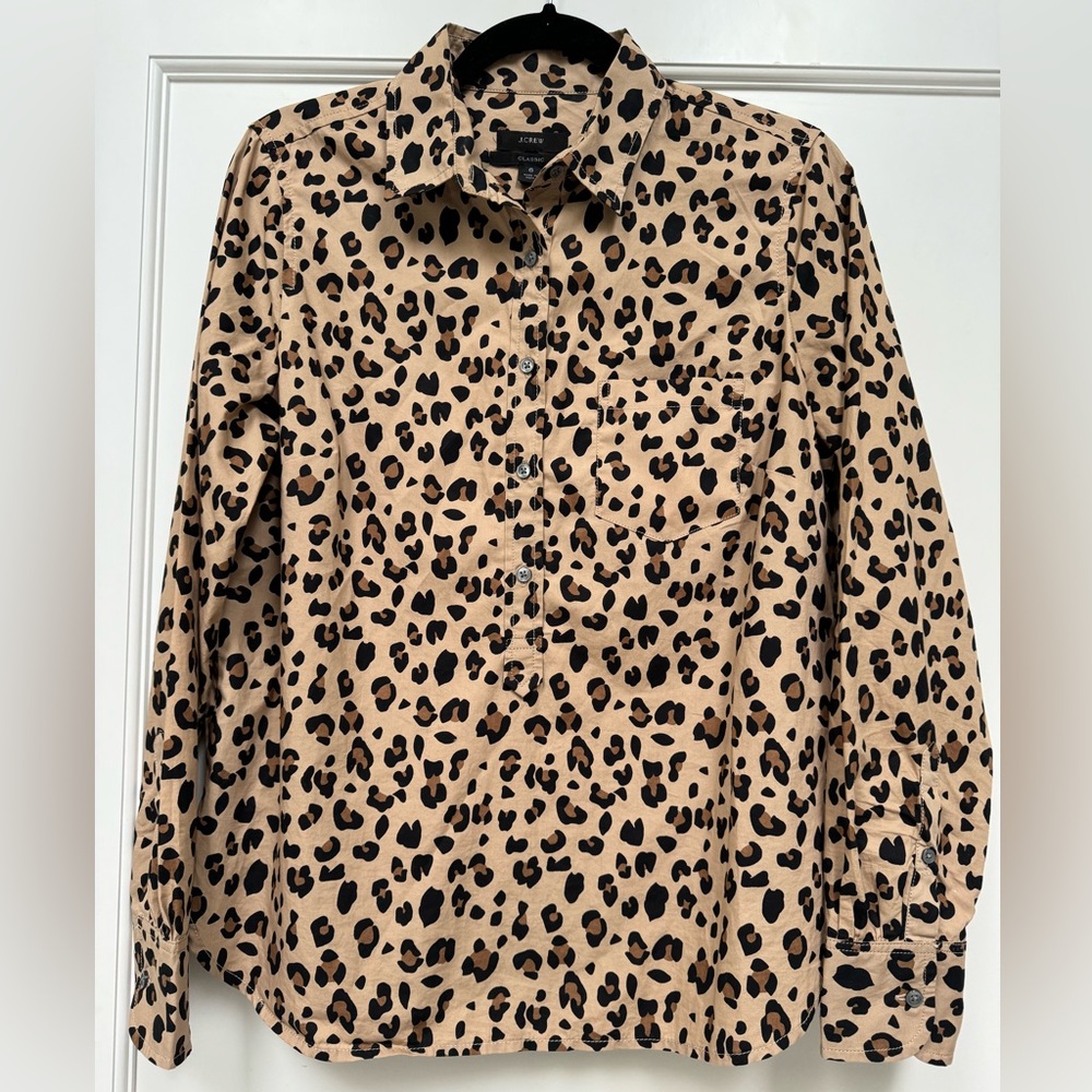 J. Crew Classic 3/4 pull over button up.  Re-Imagined by J. Crew.